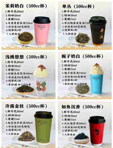 奶茶食谱自制健康-奶茶制作方法和配方家庭