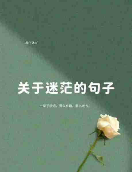 人生迷茫找到方向方法-迷茫找到方向的句子